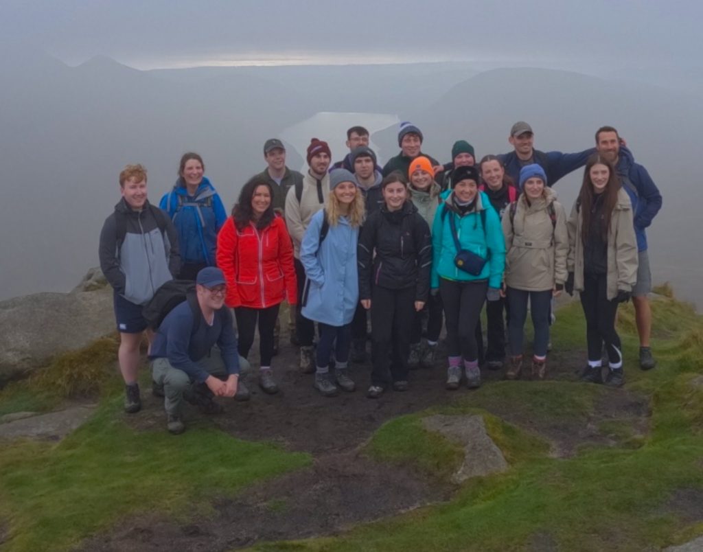 Green Therapy at its best with views from the summit of Doan Mountain into Silent Valley